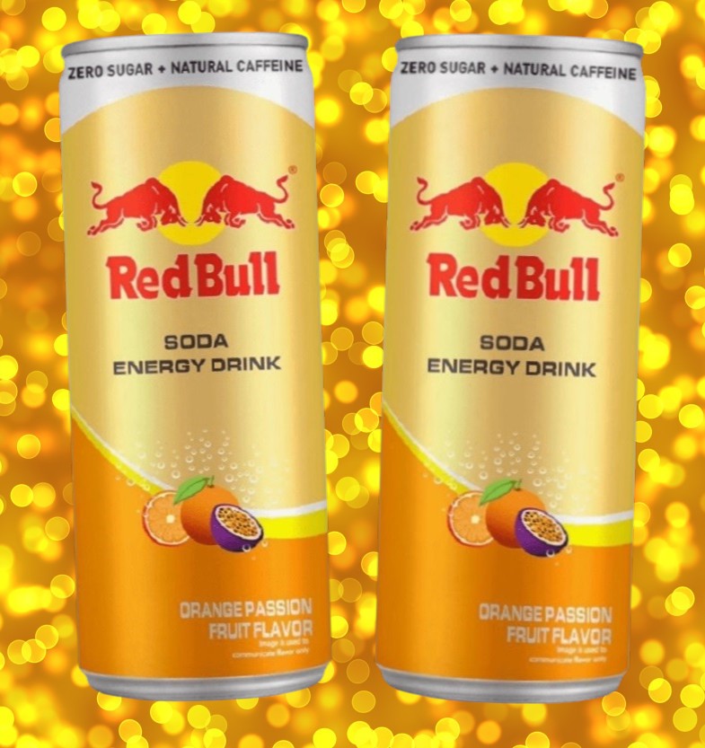 2 x Red Bull Energy Drink (Zero) Orange Passionsfrucht Thailand (inkl. Pfand)