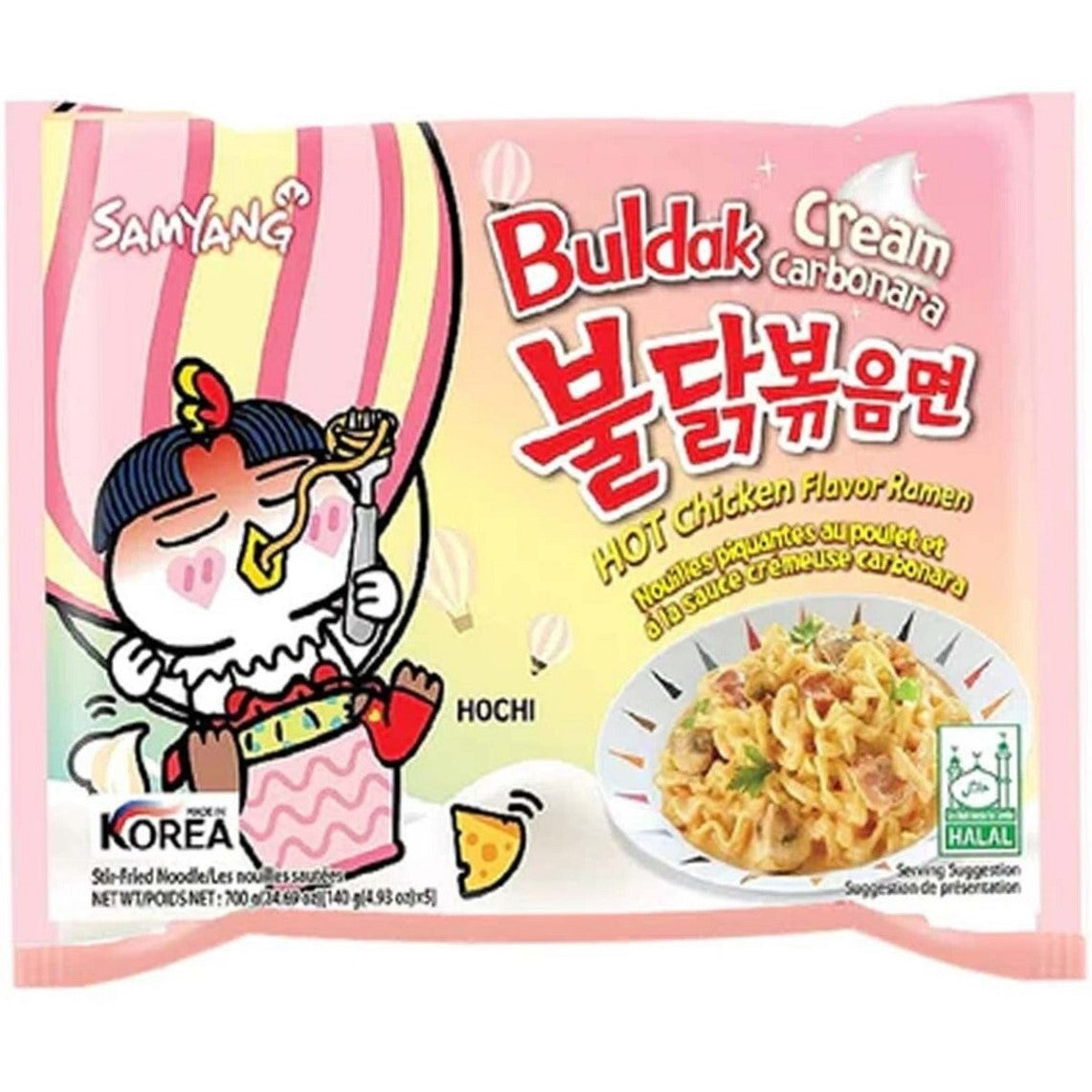 Buldak Ramen Carbonara Creamy Samyang Nudeln