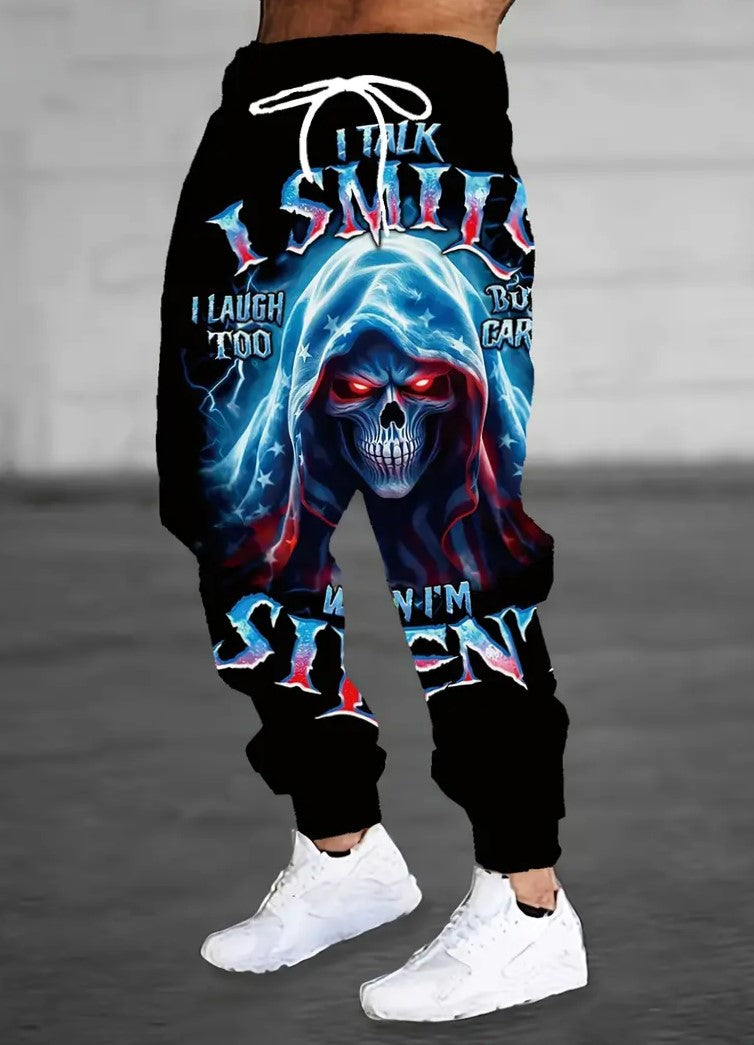 Jogginghose Totenkopf