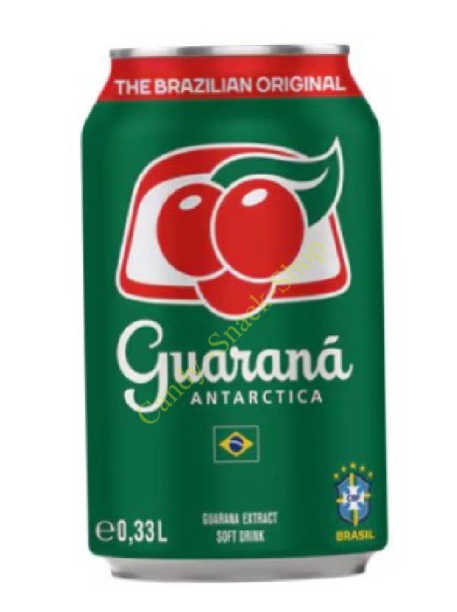 Guaraná Antartica 330ml Dose Energy Drink Getränk Brasilien (inkl. Pfand 0,25€) Beere