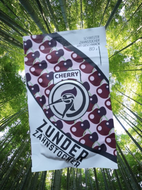 2 x Zunder Zahnstocher mit Geschmack Berry , Cherry ( Nikotinfrei )