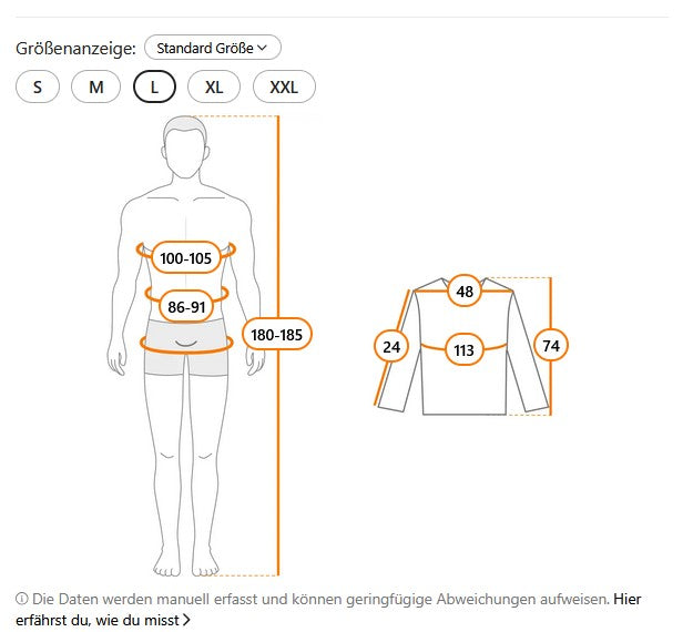 T Shirt 3D Druck Sexy Frau mit Tattoo Grafik kurzarm Größe L grau