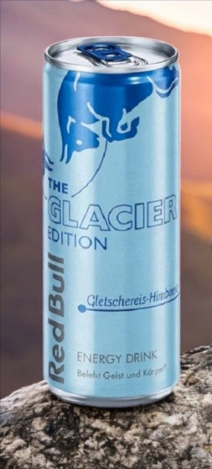 2 x Red Bull Gletschereis Himbeere Energy Drink Dose Glacier Edition (inkl. Pfand)