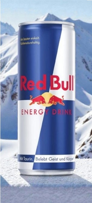 Red Bull Gletschereis Himbeere Energy Drink + Redbull Original (inkl. Pfand)
