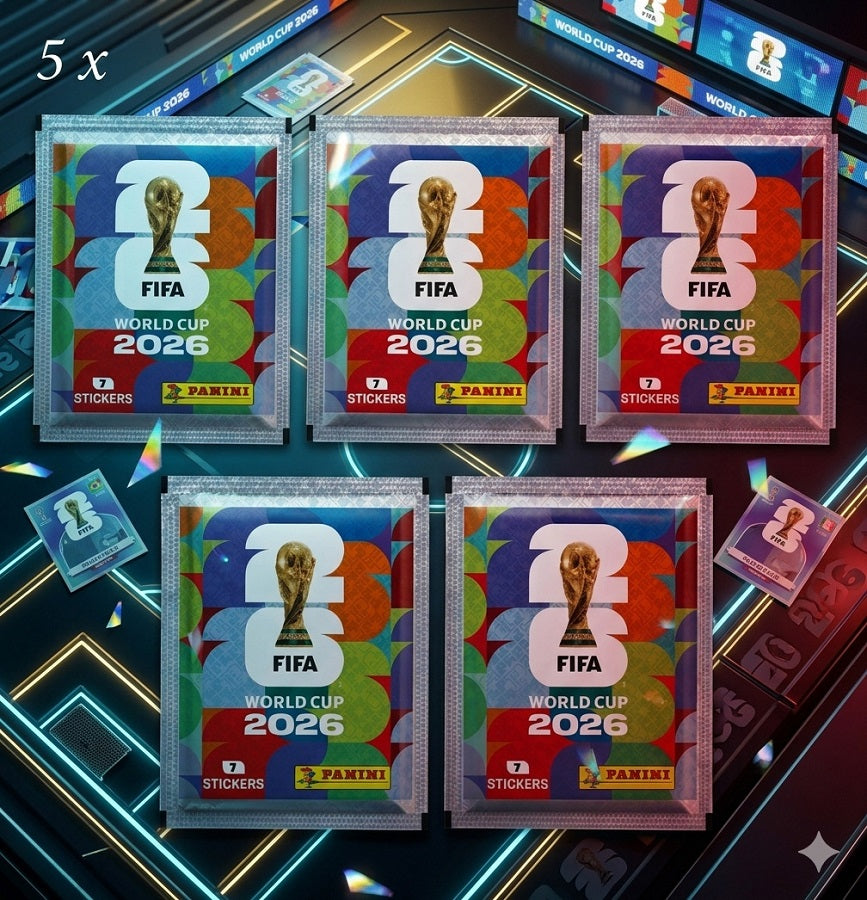 5 x 7 Sticker Panini Sticker Fifa WM 2026 World Cup