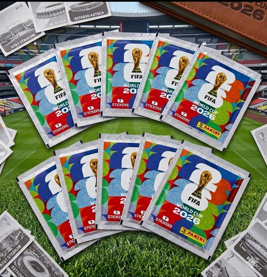 10 x 7 Sticker Panini Sticker Fifa WM 2026 World Cup Weltmeisterschaft