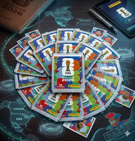20 x 7 Sticker Panini Sticker Fifa WM 2026 World Cup Weltmeisterschaft
