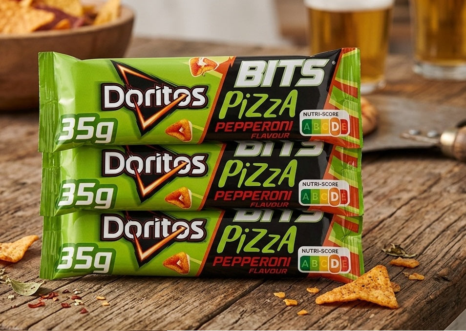 3 x Doritos Bits Pizza Pepperoni Snack