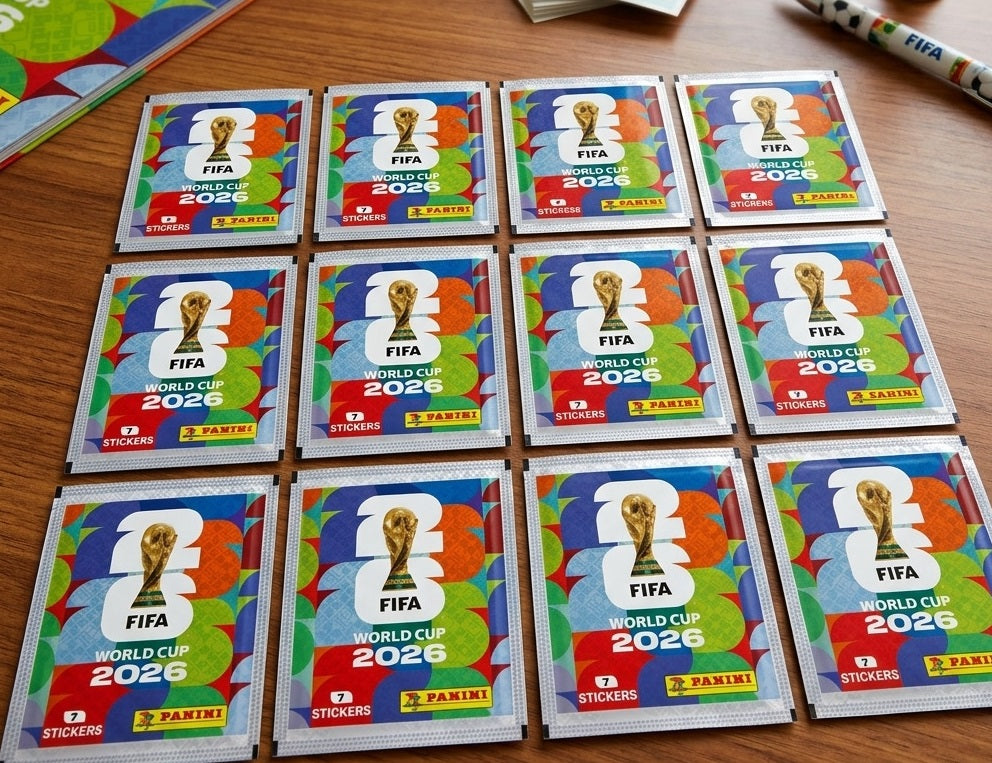 12 x 7 Sticker Panini Sticker Fifa WM 2026 World Cup