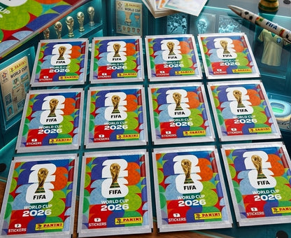 12 x 7 Sticker Panini Sticker Fifa WM 2026 World Cup Weltmeisterschaft