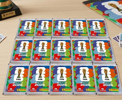 15 x 7 Sticker Panini Fifa WM 2026 World Cup Weltmeisterschaft Fußball