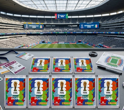 8  x 7 Sticker Panini Sticker Fifa WM 2026 World Cup Weltmeisterschaft