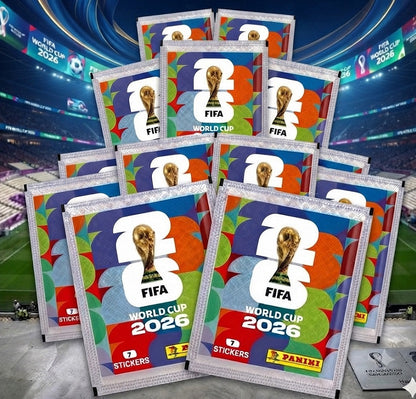 13 x 7 Panini Sticker Fifa WM 2026 World Cup Weltmeisterschaft