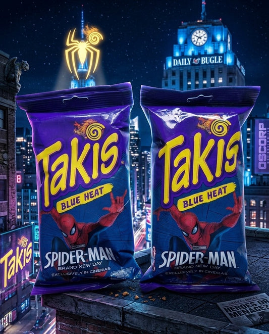 2x 100g Takis Blue Heat Snack Chips Maischips