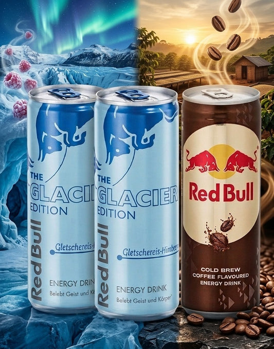 Bundle 2x Redbull Energy Drink 1x Gletschereis + 1x Cold Brew Coffee (inkl. Pfand)