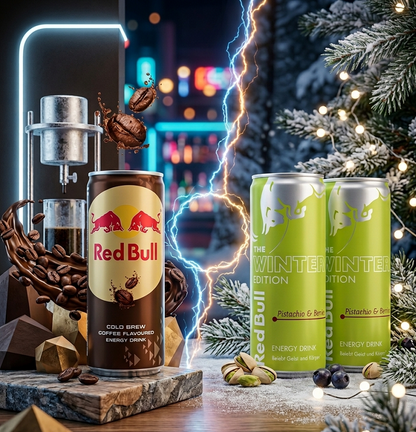 Bundle 2x Redbull Energy Drink Pistachio Berries + 1x Cold Brew Coffee (inkl. Pfand)