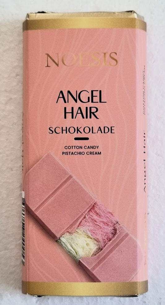 Angel Hair Schokolade Zuckerwatte Pistaziencreme Ruby Chocolate 75g