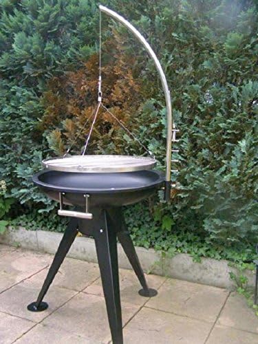 Grill Schwenkgrill 65 cm - Grillrost 55 cm - Feuerschale 60 cm - hohe Beine