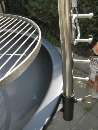 Grill Schwenkgrill 65 cm - Grillrost 55 cm - Feuerschale 60 cm - hohe Beine