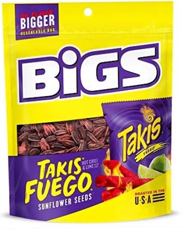 Bigs Sonnenblumenkerne 152g Takis Fuego