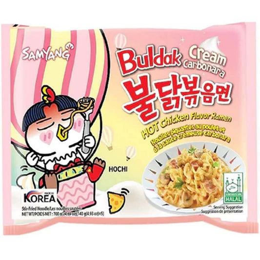 Buldak Ramen Carbonara Creamy Samyang Nudeln