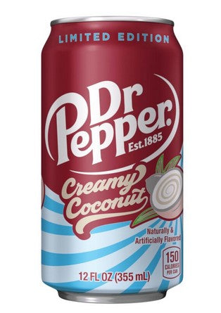 Dr. Pepper USA Creamy Coconut  0,355 Liter Dose ( inkl. Pfand )