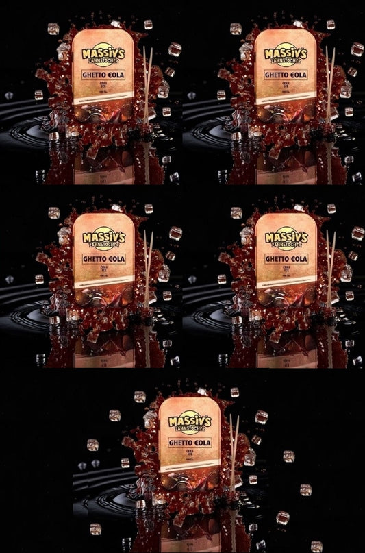 5 x Massiv's Zahnstocher mit Geschmack Ghetto €ola Cola Ice Massiv