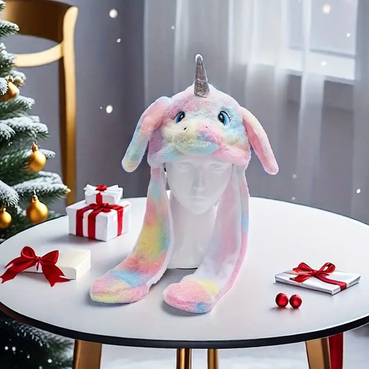 Plüschmütze Einhorn