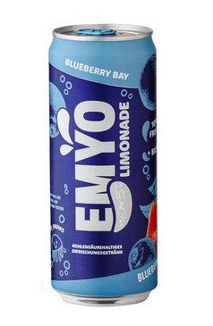 Emyo Limonade Blueberry Bay Blaubeere Erdbeere Birne 330ml ( inkl. Pfand 0,25€ )