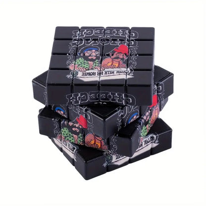Grinder Gewürzmühle Kräutermühle kubischer Crusher Cheech 6 Chong 58 mm