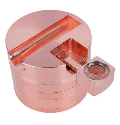 Grinder mit Rillenrohr Gewürzmühle Kräutermühle Crusher