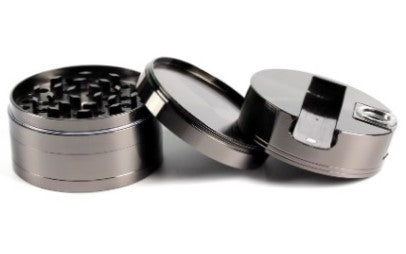 Grinder mit Rillenrohr Gewürzmühle Kräutermühle Crusher