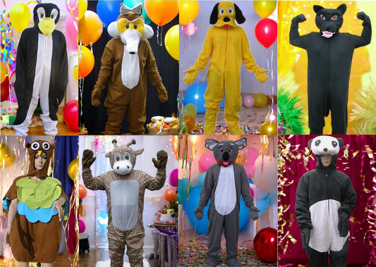 Auswahl Fasching Karneval Fastnacht Kostüm Tier XL / XXL  Hund Katze Bär