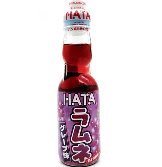 Hata Kosen Ramune Grape Traube 200ml Getränk Limonade ( inkl. Pfand )