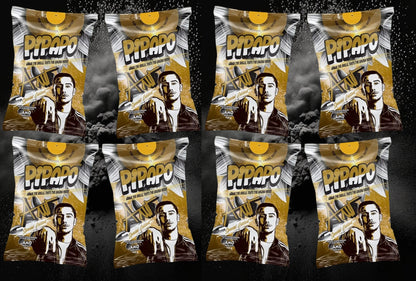 8 x Rapper Amo‘s Pipapo Sonnenblumenkerne Gold Edition geröstet Golden Herbs Flavor