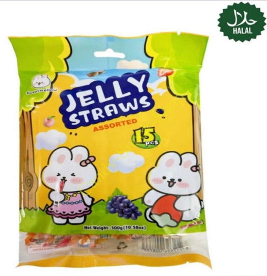 Sweet Melow Fruchtige Jelly Sticks 300g Assorted