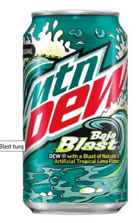 Mountain Dew USA Baja Blast 0,355 Liter Dose ( inkl. Pfand )