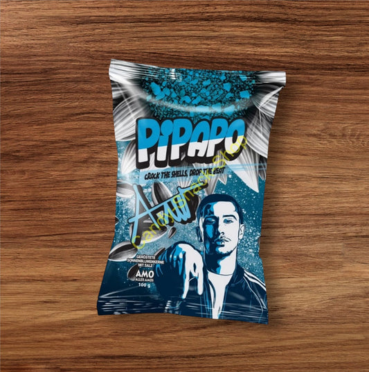 Pipapo Amo geröstete Sonnenblumenkerne mit Salz - Blaue Edition 100g
