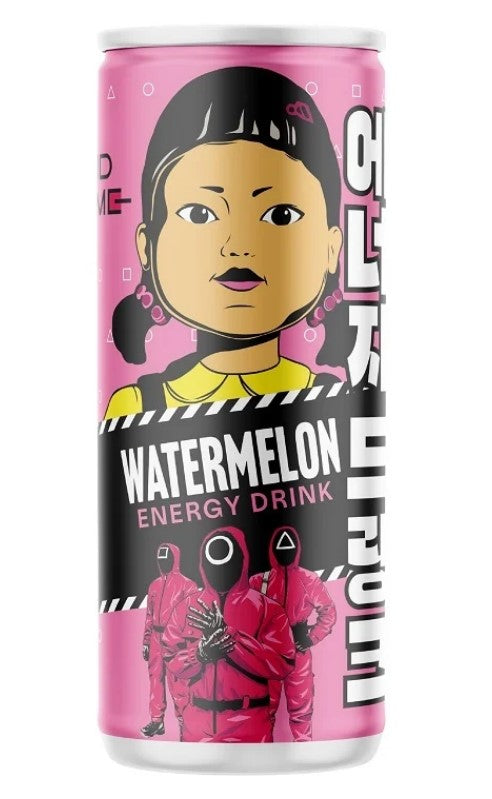 Squid Game Watermelon Energy Drink Dose 250ml ( inkl. Pfand 0,25€ )