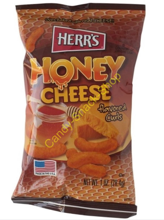 Herr's Honey Cheese Flavored Cheese Curls 28g