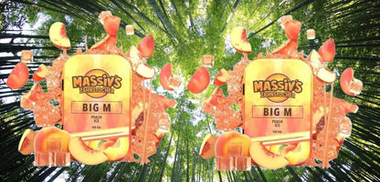 4 x Massiv's Zahnstocher Geschmack 2x Peach , 2x Watermelon Raspberry