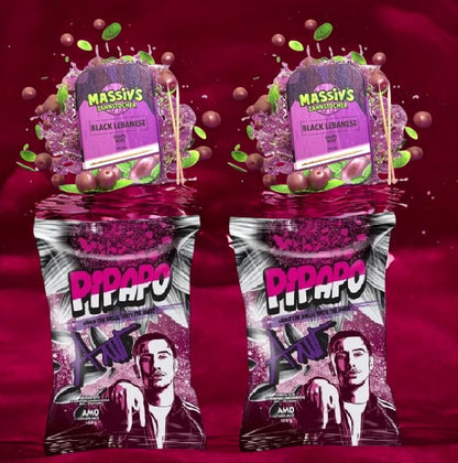 Bundle 2x Massiv`s Zahnstocher Geschmack Grape + 2x Sonnenblumenkerne Popcorn