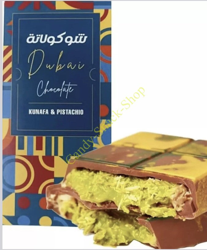 Dubai Schokolade 200 g Pistachio Kunafa Le Damas Sweet Pistazien