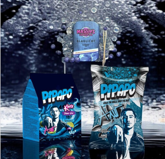 Bundle Massiv`s Zahnstocher Geschmack + PIPAPO AMO Knax Chips Flama Azul + Sonnenblumenkerne