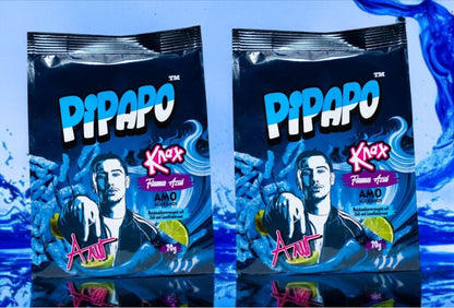 2 x PIPAPO AMO Knax Chips Flama Azul Snack 2x 70g