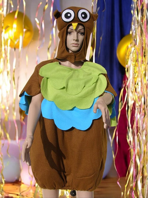 Eule Kostüm Fasching Fastnacht Karneval Karnevalkostüm M / L