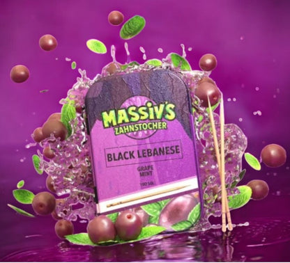 Bundle Massiv`s Zahnstocher Geschmack Grape + PIPAPO AMO Knax + Sonnenblumenkerne Popcorn