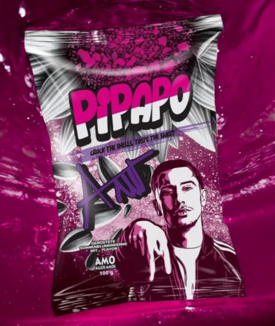 Bundle Massiv`s Zahnstocher Geschmack Grape + PIPAPO AMO Knax + Sonnenblumenkerne Popcorn