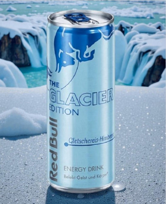 Red Bull Gletschereis Himbeere Energy Drink Dose Glacier Edition (inkl. Pfand)
