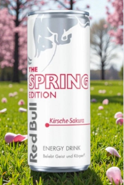 Red Bull Cherry Sakura Spring Edition Energy Drink Dose (inkl. Pfand)